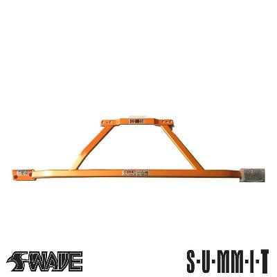AIRTEC SUMMIT Rear Lower Big 6-Point Back Exhaust Tunnel Body Chassis & Subframe Axle Bush Tie Bar Brace for VW Golf MK7 GTI 2013 Onwards V-G7-005