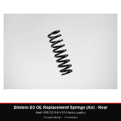 Bilstein B3 OE Replacement Springs (Air) - Rear - Audi RS6 C6 5.0 V10 biturbo quattro