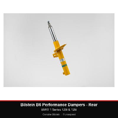 Bilstein B6 Performance Dampers - Rear - BMW 1 Series 120i & 125i