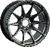 Black Alloy Wheels 8.25 et35 17 inch - Set of 4 (4 STUD)
