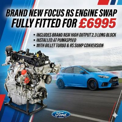 FOCUS RS MK3 FULL BRAND NEW ENGINE SWAP