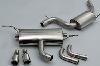 Cat-back with Dual 90mm Jet tailpipe (SSXVW115)