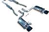 Cat-back with Satin Sheen Black Tip tailpipe (SSXAU060BLK)