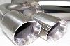 Cat-back with Twin 80mm GT 80 tailpipe (SSXAU190)