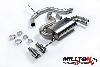 Cat-back with Twin 80mm Jet tailpipe (SSXVW147) - view 2