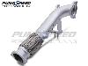 Direnza Ford Fiesta MK7 ST180 | ST200 1.6 Ecoboost Ceramic Coated Decat Downpipe - view 2