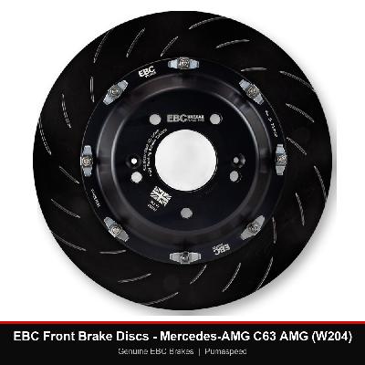 EBC Front Brake Discs - Mercedes-AMG C63 AMG (W204)