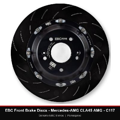 EBC Front Brake Discs - Mercedes-AMG CLA45 AMG - C117