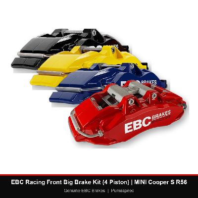EBC Racing Front Big Brake Kit (4 Piston) - MINI Cooper S R56