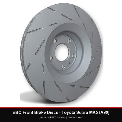 EBC Front Brake Discs - Toyota Supra MK5 (A90)