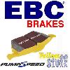 Focus RS Mk1 EBC Yellowstuff Rear Brake Pads