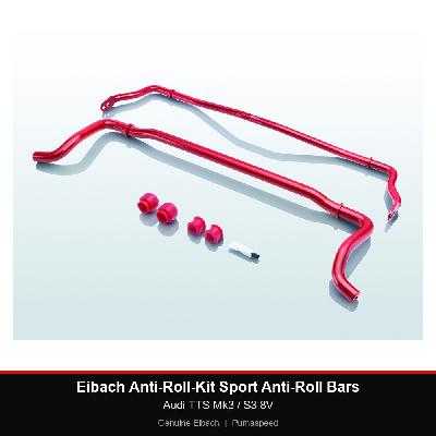 Eibach Anti-Roll-Kit Sport Anti-Roll Bars - Audi TTS Mk3 / S3 8V