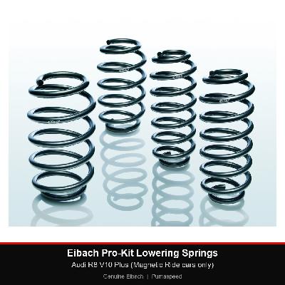 Eibach Pro-Kit Lowering Springs - Audi R8 V10 Plus (Magnetic Ride cars only)