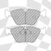 Ferodo FCP1073H DS2500 pad shape drawing - front axle