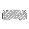 Ferodo Racing Front Brake Pads - BMW 1 Series 135i (E82 / E88) - pad shape drawing