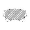 Ferodo Racing Rear Brake Pads - Audi RS6/RS7 C7 - pad shape drawing