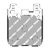 Ferodo Racing Rear Brake Pads - BMW M140i/M240i (B58) - pad shape drawing