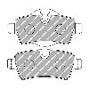 Ferodo Racing Rear Brake Pads - MINI Cooper / One R56 - pad shape drawing