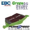 Fiesta ST150 EBC Greenstuff Front Brake Pads