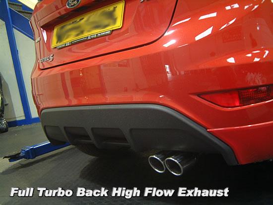 The new Fiesta Mk7 TDCI 1600 exhaust system