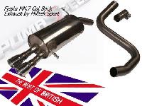 Fiesta Mk7 TDCi Zetec S Catback Exhaust by Milltek