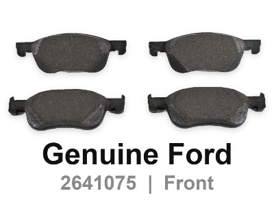 Genuine Ford Fiesta ST Mk8 Front Brake Pad and Caliper Lining Kit (2641075)