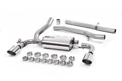 Ford Focus RS MK3 Milltek Cat Back Exhaust (Non Resonated)