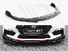 Front Splitter V.6 + Flaps Hyundai I30 N Mk3 Hatchback / Fastback