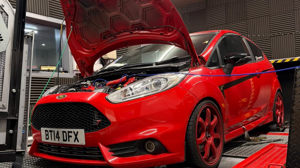 Pumaspeed G25-550 Fiesta ST180 on the MAXD-OUT dyno