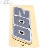Genuine Ford Fiesta ST200 Rear Badge Black - view 3