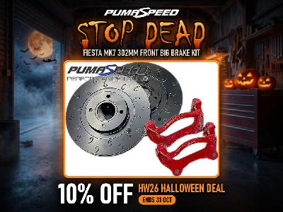 HW26 Pumaspeed Fiesta Mk7 302mm Front Big Brake Upgrade Kit