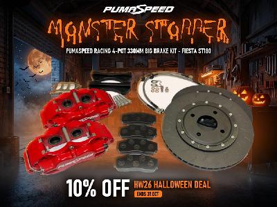 HW26 Pumaspeed Racing Fiesta ST180 4 Pot 330mm Brake Kit