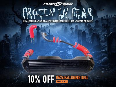HW26 Pumaspeed Racing Re-Active Intercooler Full Kit GR Yaris