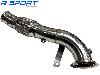 HW26 R-Sport Fiesta ST Mk8 De-Cat Downpipe - view 3