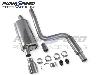 HW26 Scorpion Fiesta ST150 Resonated Cat Back Exhaust System - view 3