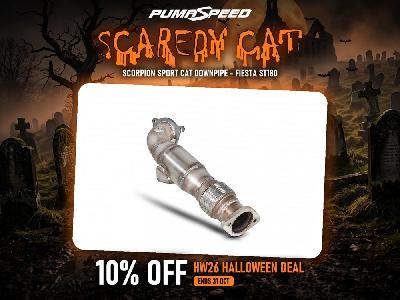 HW26 Scorpion Fiesta ST180 Sport Cat Downpipe