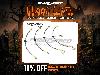 HW26 Halloween - Pumaspeed Braided Brake Line Kit Fiesta ST180