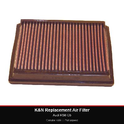 K&N Replacement Air Filter - Audi RS6 C5
