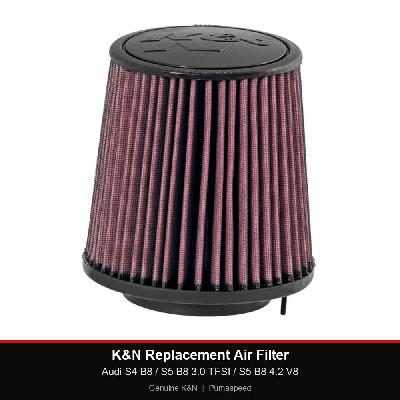K&N Replacement Air Filter - Audi S4 B8 / S5 B8 3.0 TFSI / S5 B8 4.2 V8