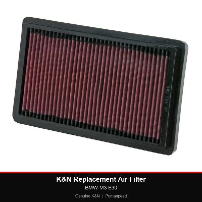 K&N Replacement Air Filter - BMW M3 E30