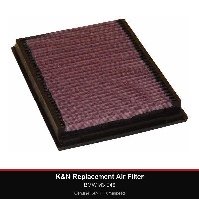 K&N Replacement Air Filter - BMW M3 E46