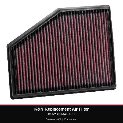 K&N Replacement Air Filter - BMW X3 M40i G01