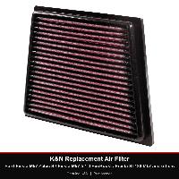 K&N Replacement Air Filter - Ford Fiesta Mk7 Zetec S / Fiesta Mk7.5 1.0 EcoBoost / Fiesta ST180 Mk7 and others
