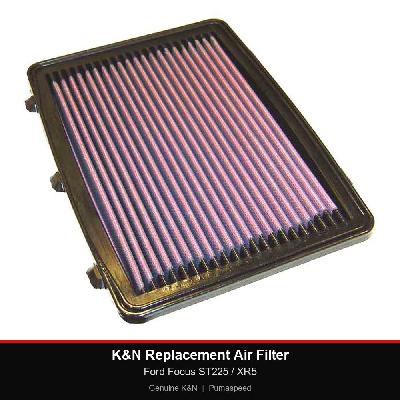K&N Replacement Air Filter - Ford Focus ST225 / XR5
