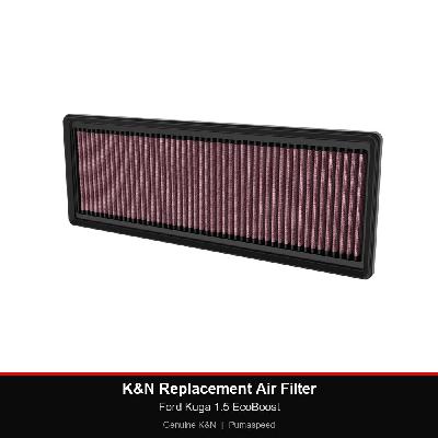 K&N Replacement Air Filter - Ford Kuga 1.5 EcoBoost