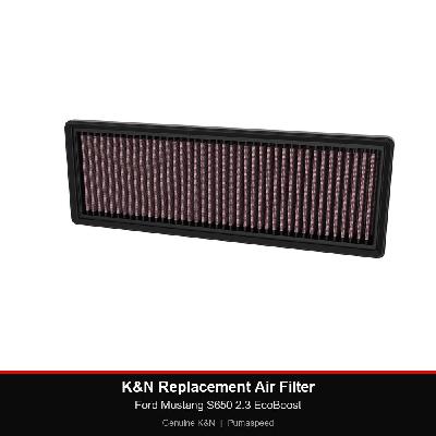 K&N Replacement Air Filter - Ford Mustang S650 2.3 EcoBoost