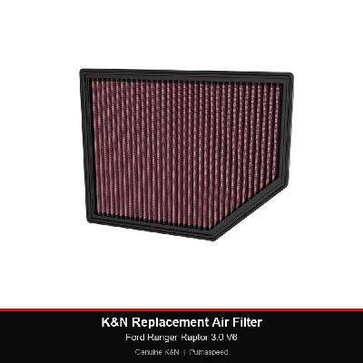 K&N Replacement Air Filter - Ford Ranger Raptor 3.0 V6