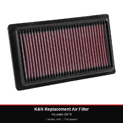 K&N Replacement Air Filter - Hyundai i20 N