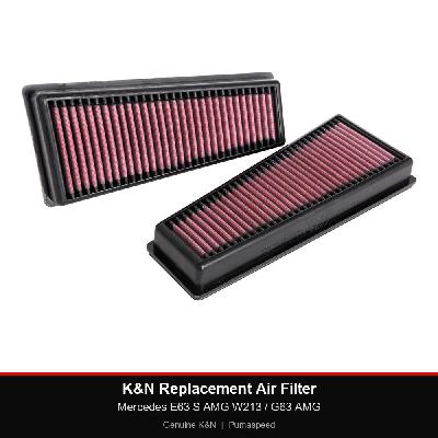 K&N Replacement Air Filter - Mercedes E63 S AMG W213 / G63 AMG