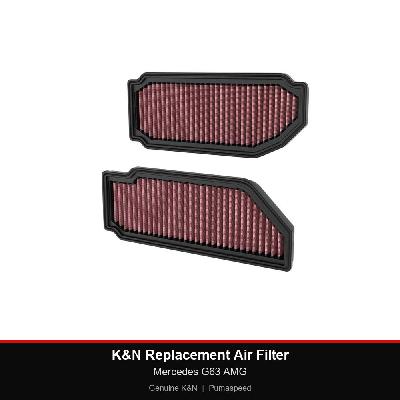 K&N Replacement Air Filter - Mercedes G63 AMG